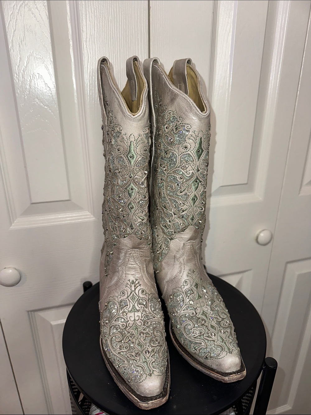 CORRAL Handmade glitter Inlay western Boots